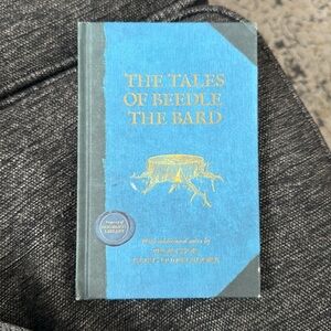Blue and Gold Hardcover Book - The Tales of Beedle the Bard